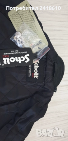 Schott LC Breaker Leather Jacket Mens Size М  НОВО! ОРИГИНАЛ! Ест. кожа!, снимка 17 - Якета - 51571453