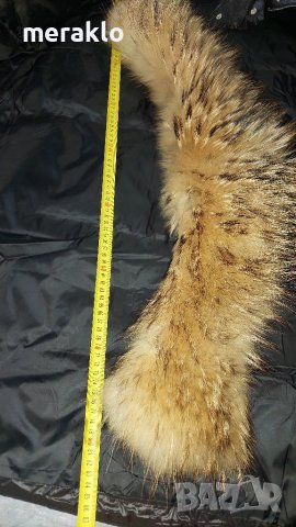 тотално намаление-Овърсайз от 330лв., ново, уникално яке, парка с гъши пух и естествен косъм , снимка 7 - Якета - 40032661