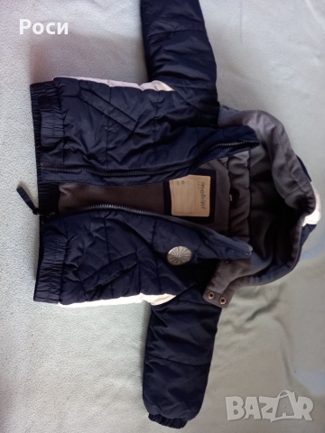 Зимно, дебело яке за момче 9-12 месеца, 74-80 размер , снимка 2 - Бебешки якета и елеци - 36087452