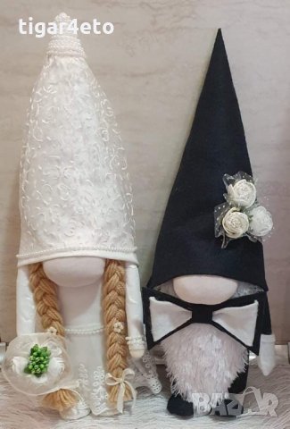 Булка Младоженец Младоженци Гном, снимка 4 - Други - 36014955