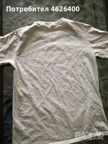 Продавам сива детска тениска с надписи-Flying, снимка 3 - Тениски - 52109514