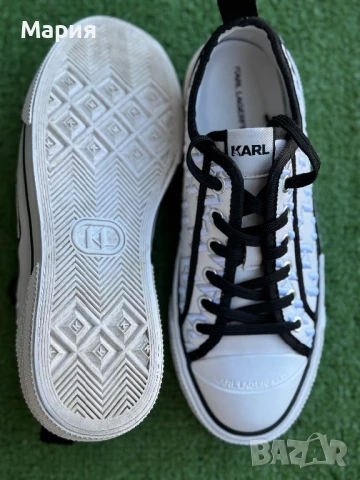 Кецове Karl Lagerfeld, снимка 4 - Дамски ежедневни обувки - 50592713