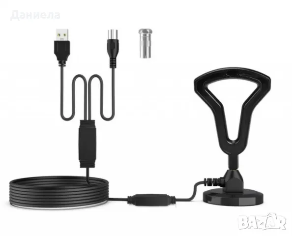 Цифрова антена HDTV с усилвател и магнитна основа, 36 DBI, снимка 4 - Аксесоари и консумативи - 49171155