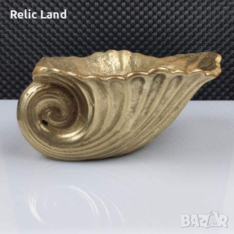 Масивна бронзова декорация, снимка 2 - Антикварни и старинни предмети - 44559347