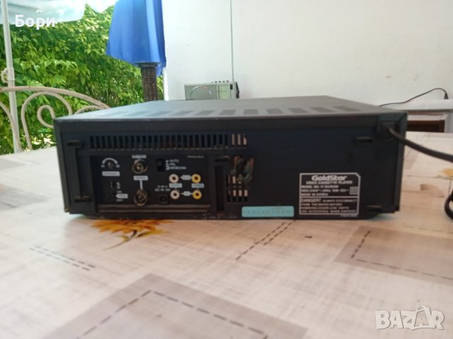 GoldStar P-R500AW VHS Видео, снимка 12 - Плейъри, домашно кино, прожектори - 41281216