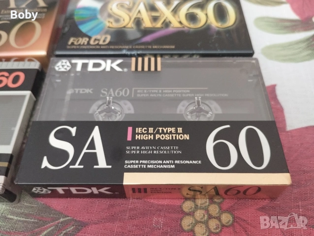 Нови аудио касети TDK SA60 , TDK SA-X60 и TDK Siding2, снимка 3 - Аудио касети - 53071180