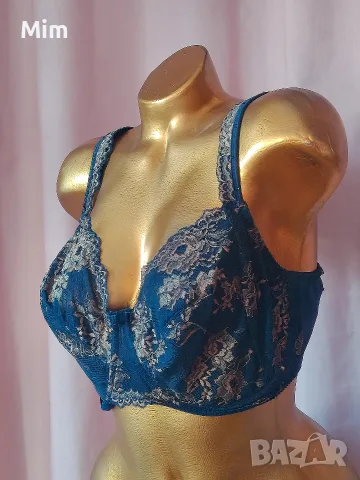 Prima Donna 75 G Син дантелен сутиен , снимка 3 - Бельо - 56218883