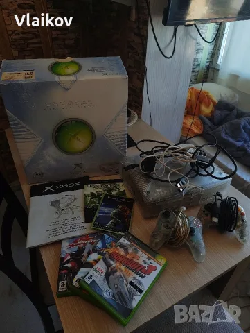 конзола xbox classic crystal edition 