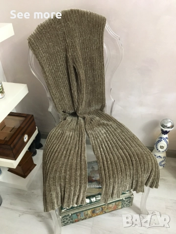 ARKET ефектен панталон тип русалка S, снимка 12 - Панталони - 52762431