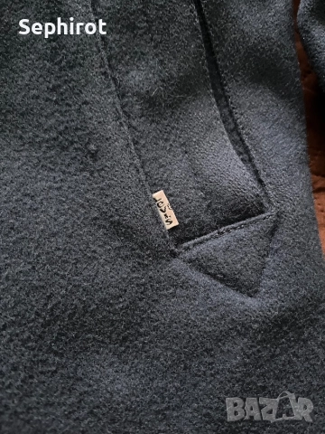 Levis мъжко вълнено Navy Blue палто, снимка 3 - Якета - 52909890