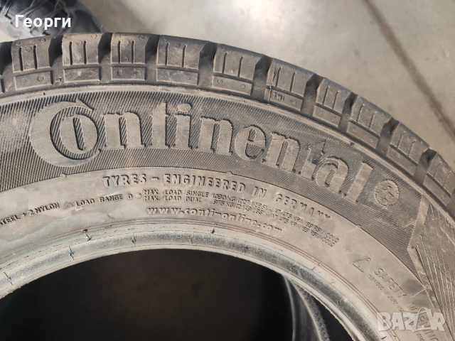 2бр. летни гуми 215/70/15C Continental, снимка 6 - Гуми и джанти - 52847574