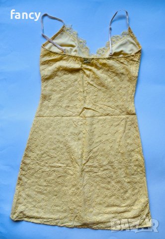 Жълта лятна рокля, снимка 5 - Рокли - 33049552