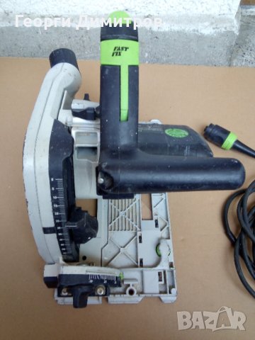 циркуляр потъващ Фесто FESTOOL TS 55 EBQ - отличен и дискове, снимка 6 - Други инструменти - 41558657