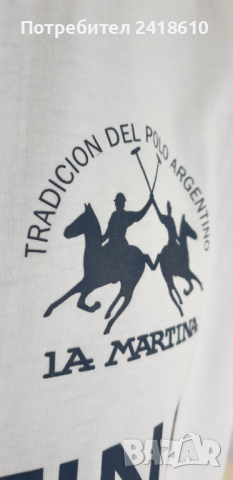 La Martina Cotton  Mens Size 2XL/3XL НОВО! ОРИГИНАЛ! Мъжка Тениска!, снимка 6 - Тениски - 44783479