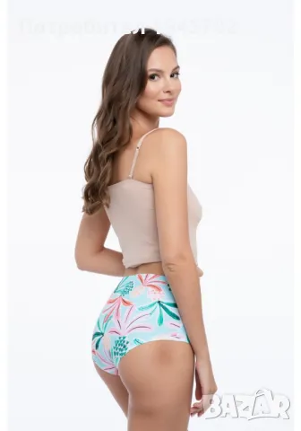 Безшевни бикини в цветен десен Pinacolada Maxi, снимка 2 - Бельо - 48313459