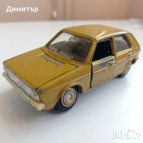 Ретро метална количка Gama Mini – VW Golf 1 (1:43) W. Germany