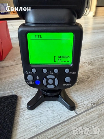 Светкавица за фотоапарат Никон и Канон, снимка 3 - Светкавици, студийно осветление - 35719950