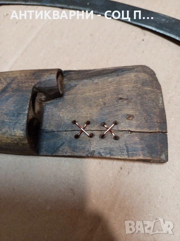 Комплект Соц Стари Жътварски Сърп С Паламарка. НОМЕР 1671., снимка 5 - Антикварни и старинни предмети - 53759281