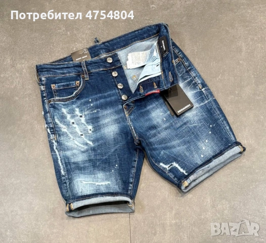 Най-високо качество мъжки къси дънки Dsquared, снимка 17 - Къси панталони - 53709209