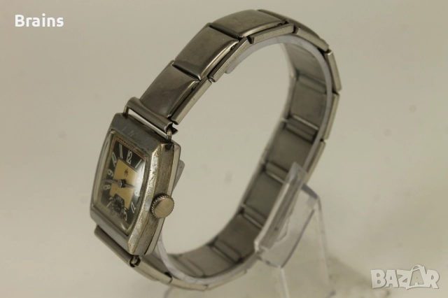 1930's AM Немски Военен Часовник Отлично Работещ, снимка 5 - Антикварни и старинни предмети - 52865400