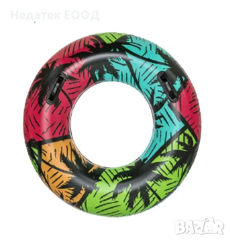 Детски пояс за плуване, Цветен, Ø91см.
