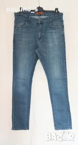 Пет броя / Мъжки дънки "Bershka", "Esprit", "Texas", "Little ICEBERG", "Tom Taylor" , снимка 18 - Дънки - 55767632