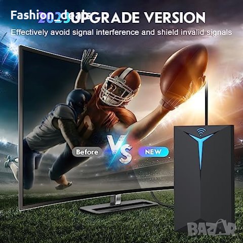 Нова вътрешна телевизионна антена HDTV 4K 1080P Ultra телевизия дом, снимка 3 - Друга електроника - 42017501