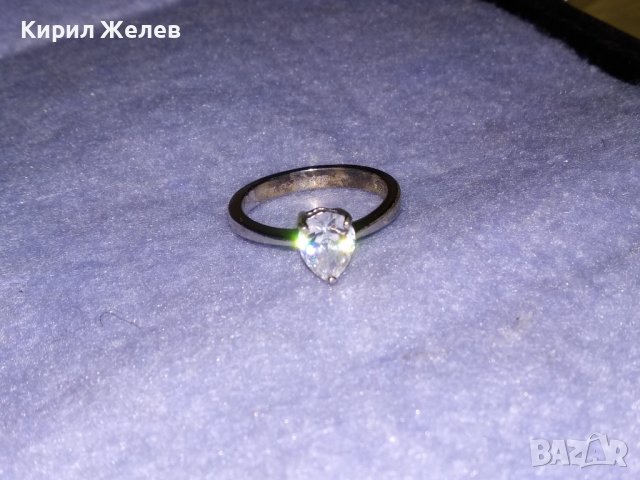 ЕЛЕГАНТЕН СКЪПОЦЕНЕН ФЕШЪН АРТ ПРЪСТЕН СРЕБРО 925 с ЮВЕЛИРНО ФАСЕТИРАН ЦИРКОН 34606, снимка 14 - Пръстени - 39471365