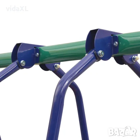 vidaXL Комплект люлка с 4 оранжеви седалки, снимка 5 - Детски люлки - 56148316