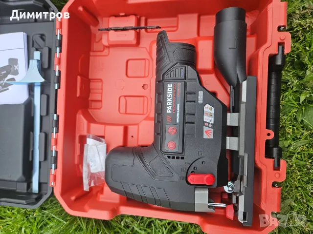 Акумулаторно зеге Parkside PPSTKA 20-Li А1 Чисто ново! 5 години гаранция., снимка 3 - Триони и циркуляри - 56023911