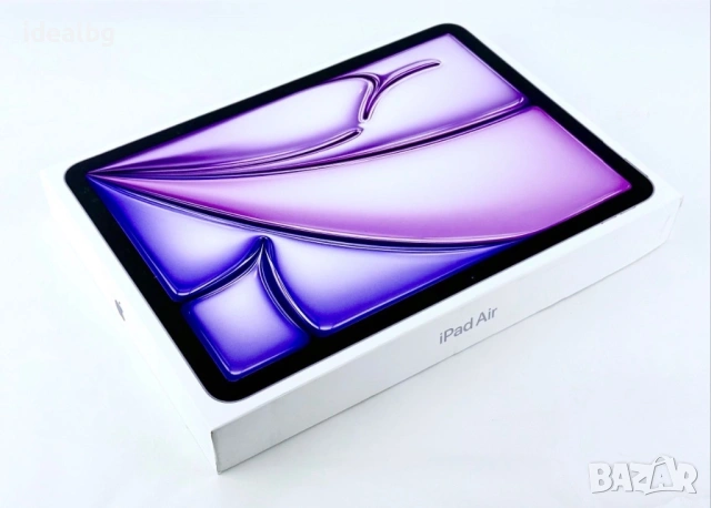 НАЛИЧЕН! Apple iPad Air 11" M3 2025 128GB Wifi Purple / Starlight Гаранция!, снимка 3 - Apple iPhone - 53268511