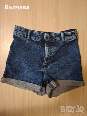 Дамски къси дънки h&m tally weijl, снимка 3 - Къси панталони и бермуди - 55974323