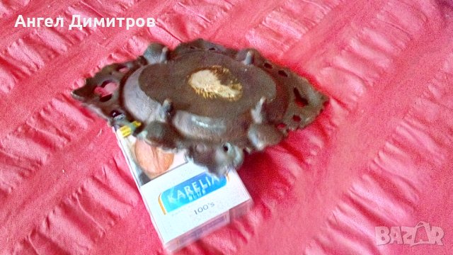 Стар бронзов пепелник , снимка 5 - Антикварни и старинни предмети - 41377563