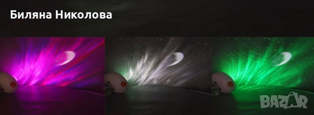 LED проектор нощна лампа Звездно небе с 14 светлини, снимка 6 - Лампиони - 52621100