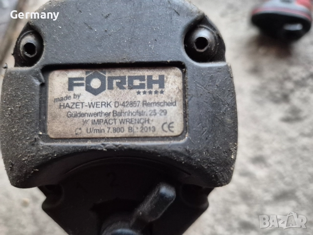 пневматичен гайковерт forch hazet chicago rodcraft за ремонт или за части, снимка 5 - Други инструменти - 51990337