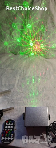 DJ диско светлина USB парти сценични светлини, 120 LED модела, активирани от звук - UV, дистанционно, снимка 4 - Друга електроника - 53664108