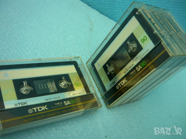TDK SA 90 - аудио касети хромдиоксид, снимка 2 - Декове - 52804708