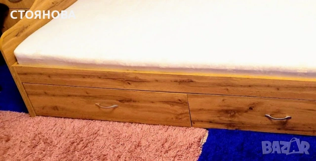 2бр единични легла в комлект с матрак, снимка 4 - Други стоки за дома - 53314599