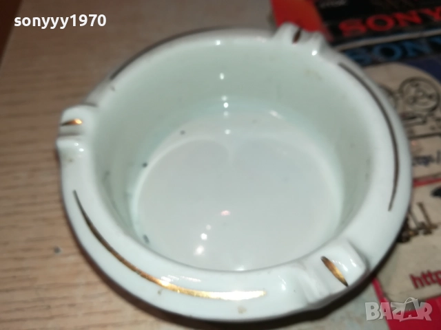 ПОРЦЕЛАНОВ ПЕПЕЛНИК 1210251134, снимка 4 - Колекции - 52025462