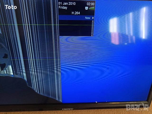 Телевизор CROWN 28"., снимка 2 - Части и Платки - 52942864