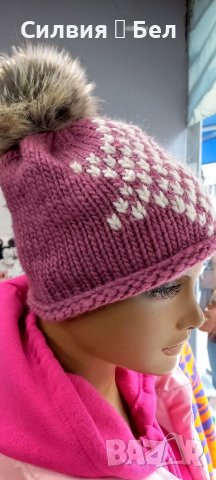 Дамска шапка , снимка 4 - Шапки - 39092444