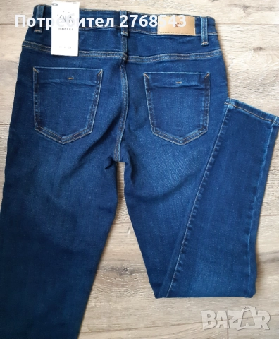 ЗАРА нови дамски дънки, снимка 3 - Дънки - 52278695