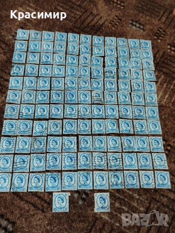 Винтидж ПОЩЕНСКИ марки Елизабет 123бр., снимка 7 - Филателия - 53307935