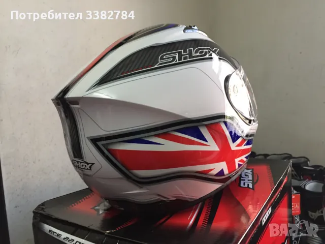 НОВА каска SHOX размер L , снимка 5 - Аксесоари и консумативи - 48791557