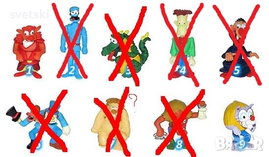 Киндер - играчки от шоколадови яйца - Kinder Surprise, снимка 13 - Колекции - 34232449