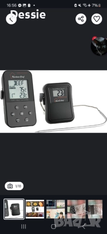 Цифров термометър TFA BBQ Core 14.1504, 0 + 300 °C