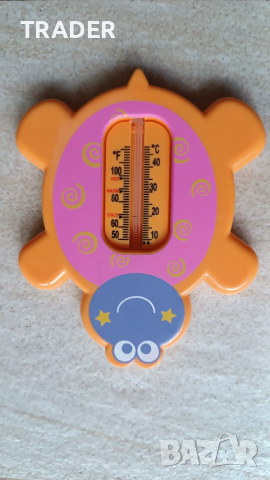 играчка патока Доналд Donald Duck Disney детски термометър  за вода кречетало, снимка 2 - Фигурки - 36652216