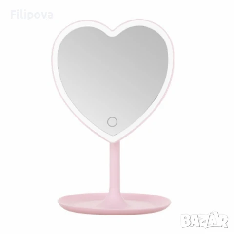 Стилно LED огледало за тоалетка с подсветка