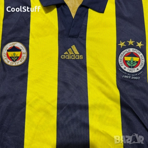 Adidas Fenerbahce 2006/07 Рядка Детска Футболна Тениска Ретро Двулицева Размер 10-12 Години, снимка 4 - Детски тениски и потници - 52423094