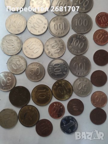 Монети Южна Корея , снимка 1 - Нумизматика и бонистика - 41806154